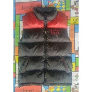 NBA Miami Heat Puffer Vest Carl Banks size S EUC